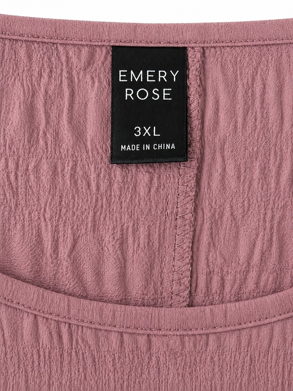 Plus Size Dusty Rose Peplum Top Size 18 - Picture 5 of 5